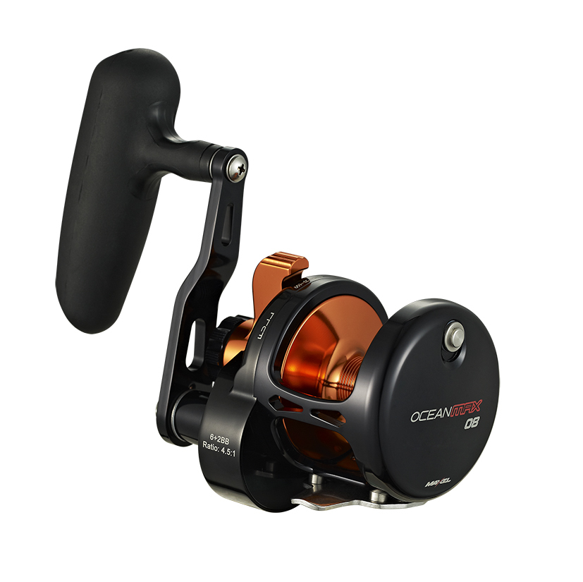 OceanMax Single Speed Lever Drag Jigging Reels OM6 - USA model