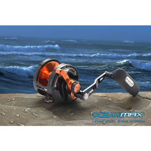 OceanMax Single Speed Lever Drag Jigging Reels OM12 - USA model